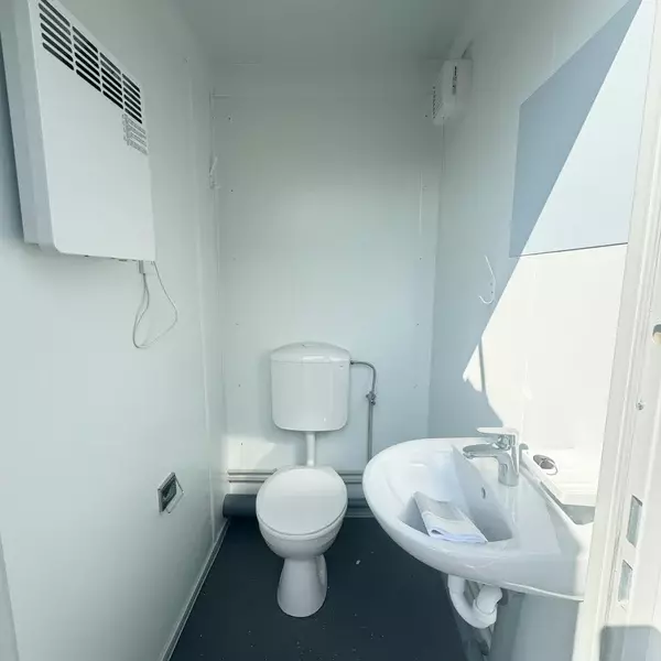 10 × 8 ft Four-Bay Toilet Block – Four WCs & Basins (New) — view 11