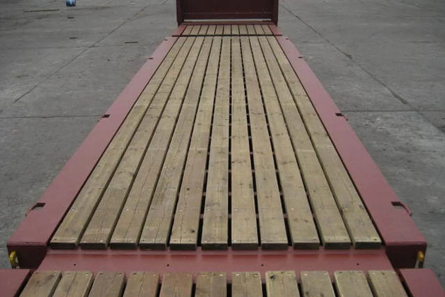 40ft Flat Rack Container (Used) — view 3