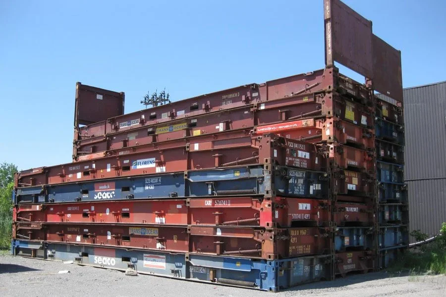 40ft Flat Rack Container (Used) — view 4