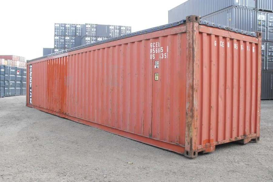 40ft Open Top Shipping Container (Used) — view 3