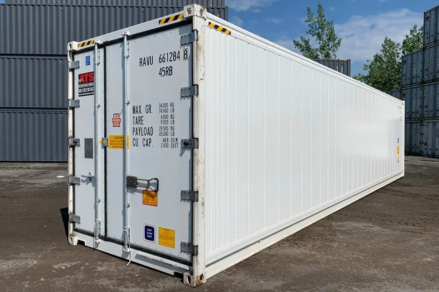 40ft High Cube New Refrigerated Container – One-Trip Reefer — view 2