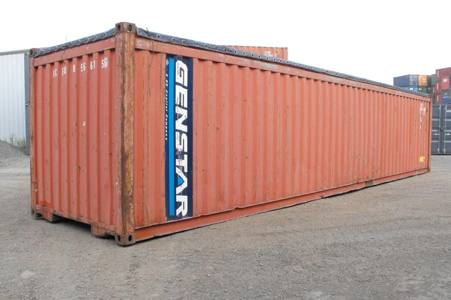 40ft Open Top Shipping Container (Used) — view 6