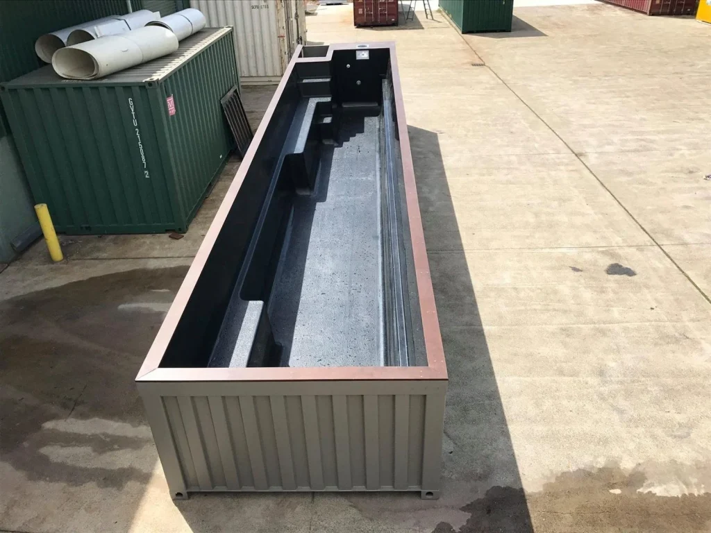 40ft Shipping Container Pool — view 5