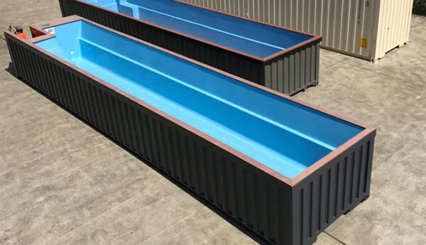 40ft Shipping Container Pool — view 3