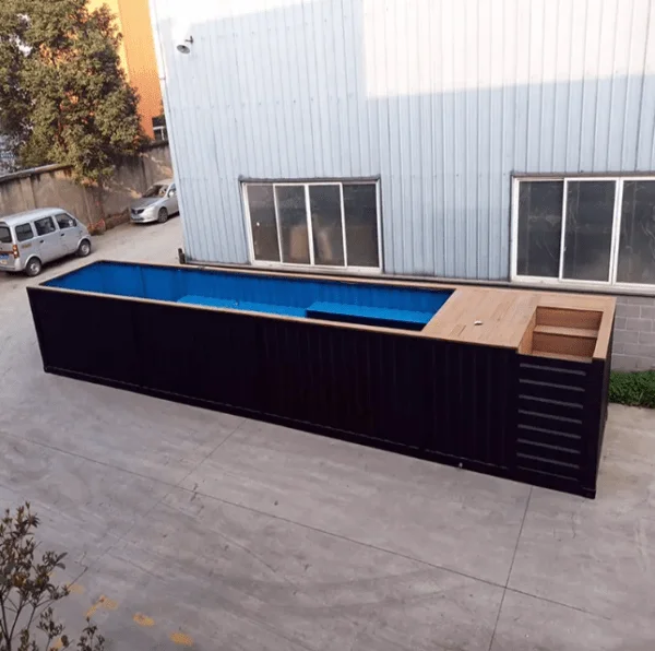 40ft Shipping Container Pool — view 2