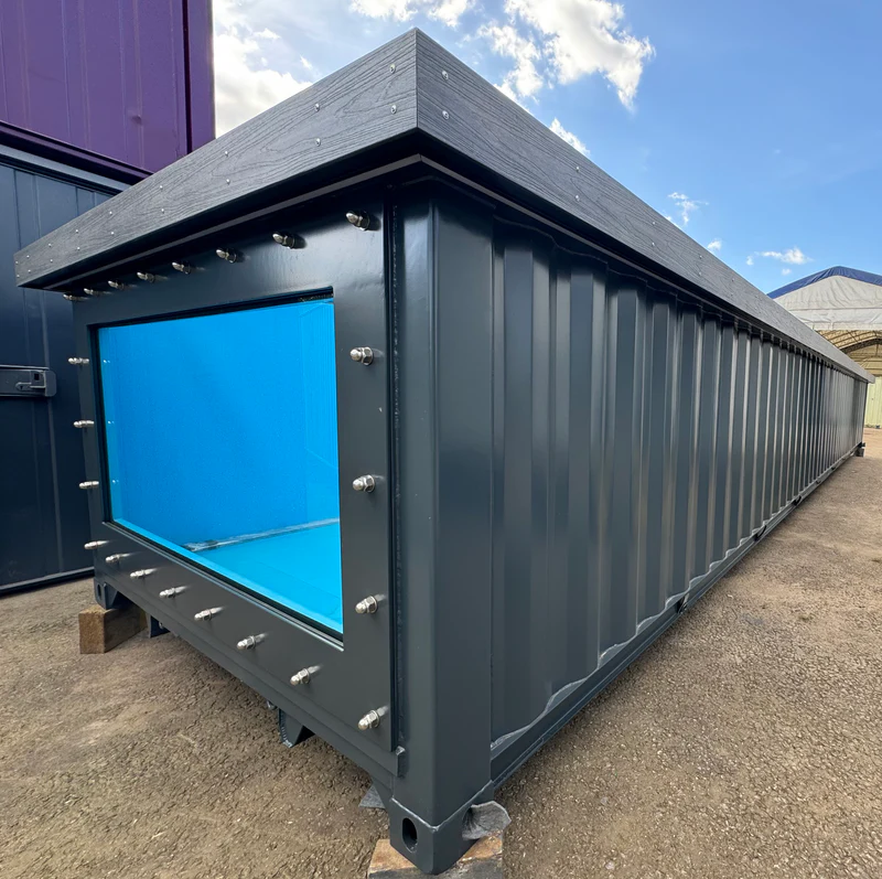 40ft (12 m) Container Swimming Pool — view 2