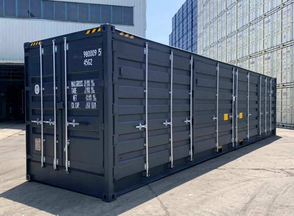 New 40ft High Cube Open Side Shipping Container
