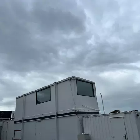 Two-Storey Cabin Stack – 2 × 32 × 10 ft Office, Crib & Drying Rooms (Refurbished) — view 12