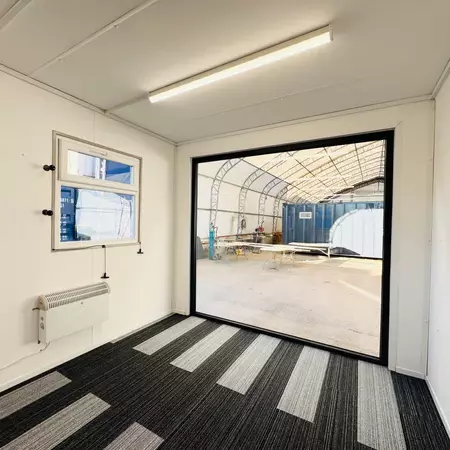 32 × 10 ft Custom Open-Plan Office & Crib Room with Picture Window (New) — view 8