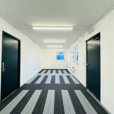 32 × 10 ft Custom Open-Plan Office & Crib Room with Picture Window (New) — view 10