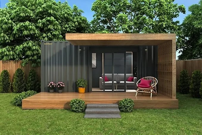 20ft Custom Container Office – Side Glazing & Open Plan — view 7