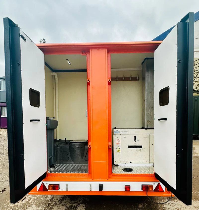 Towable Mobile Welfare Unit with Diesel Generator – Modified (Used) — view 10