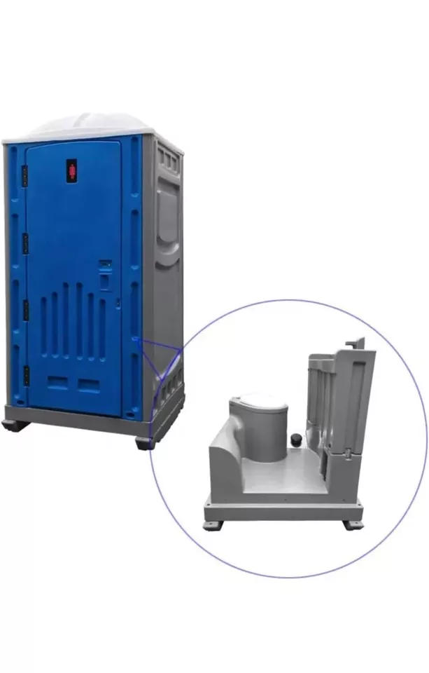 Portable Mobile Toilet Unit with Hand-Washing Basin (New) — view 4