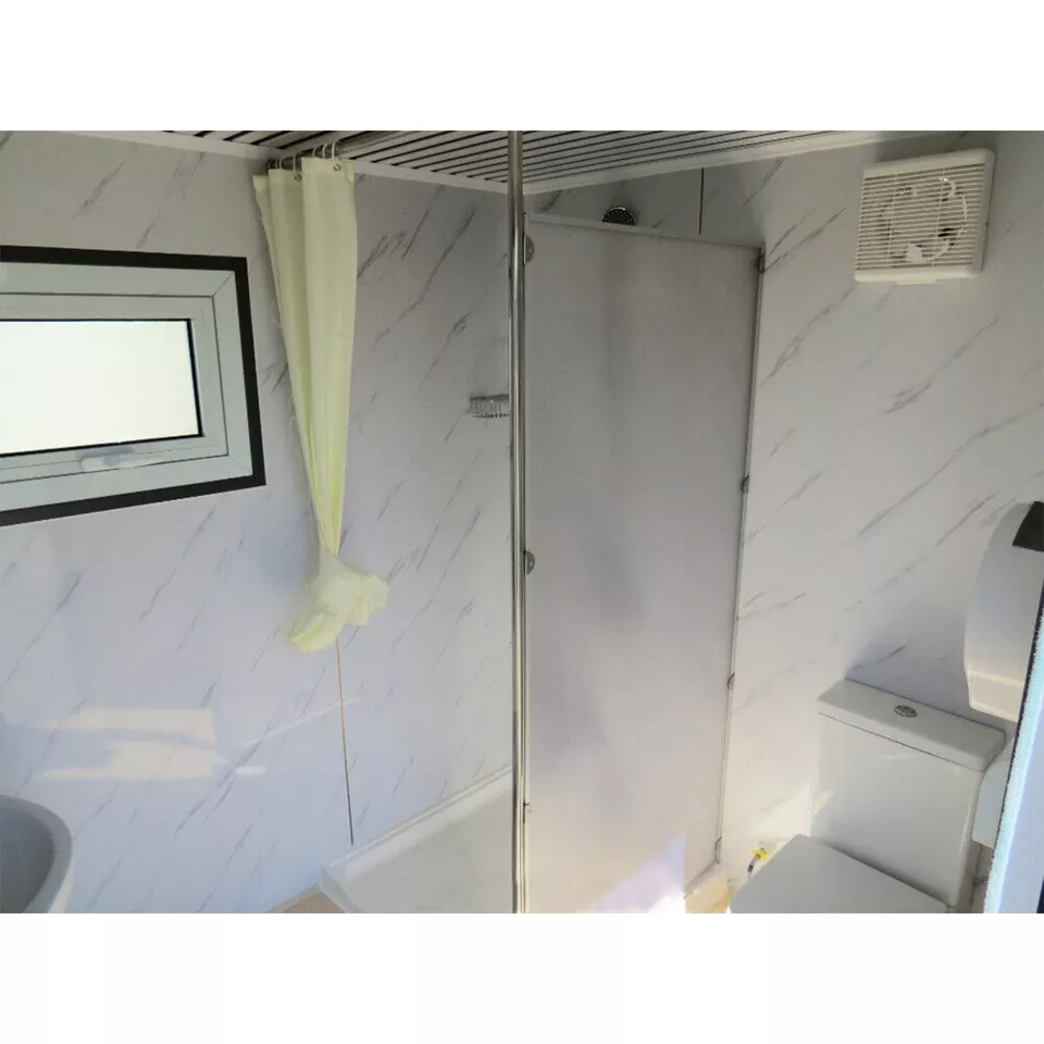 Portable Restroom with Shower & Basin – Mobile Toilet Unit — view 7
