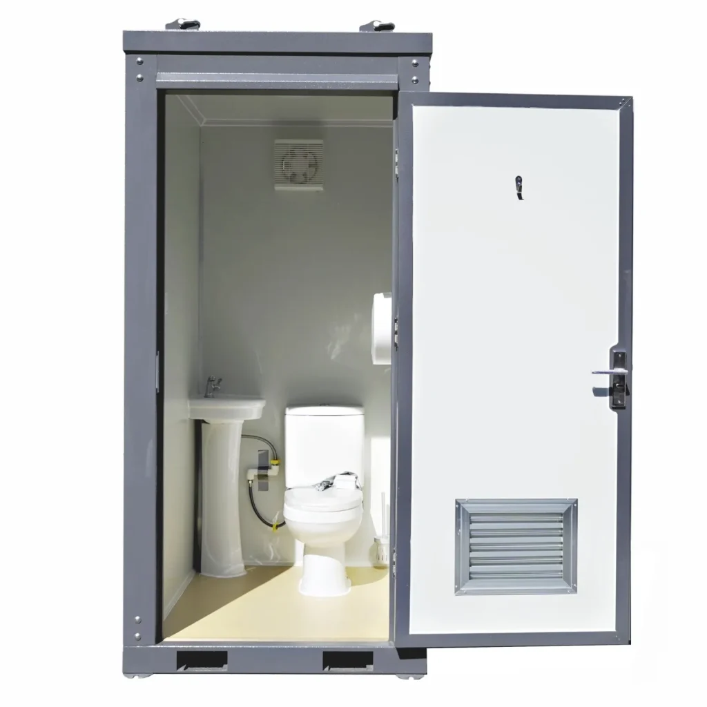 Portable Restroom – Outdoor Mobile Toilet with Basin
