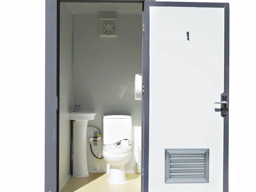 Portable Restroom – Outdoor Mobile Toilet with Basin