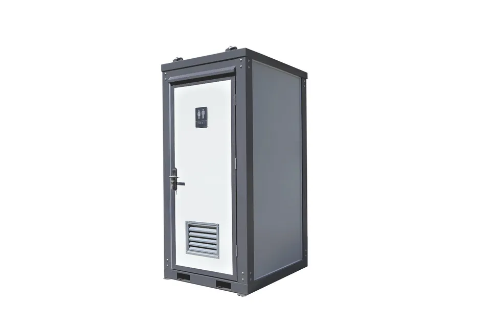 Portable Restroom – Outdoor Mobile Toilet with Basin — view 4
