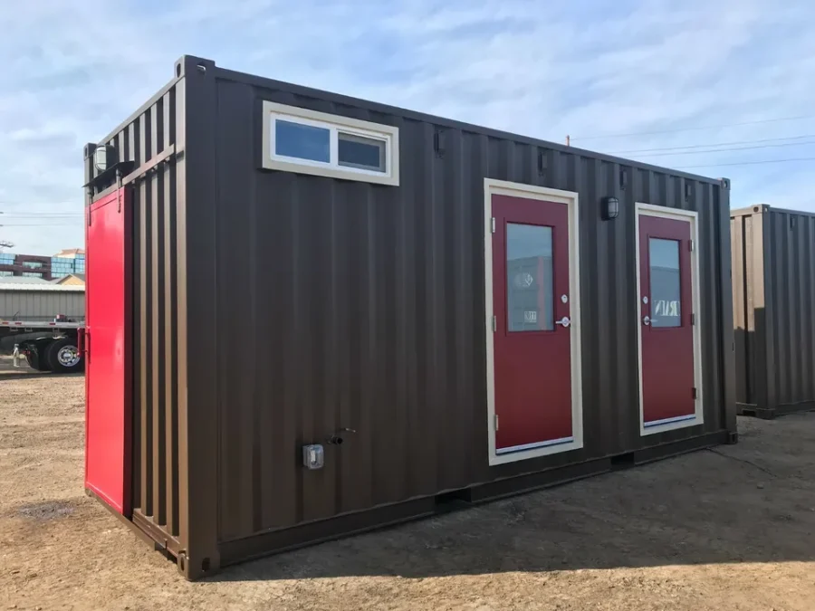 Shipping Container Restroom – Portable Bathroom Conversion