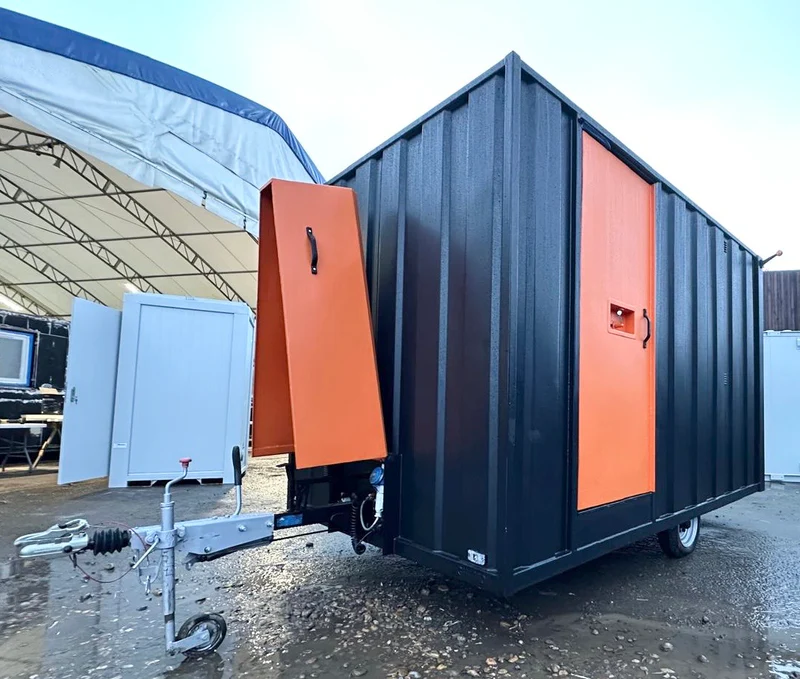 Towable Mobile Welfare Unit with Diesel Generator (Used) — view 2