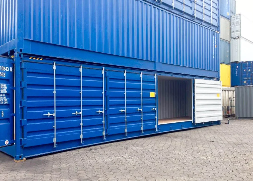 New 40ft High Cube Open Side Shipping Container — view 2