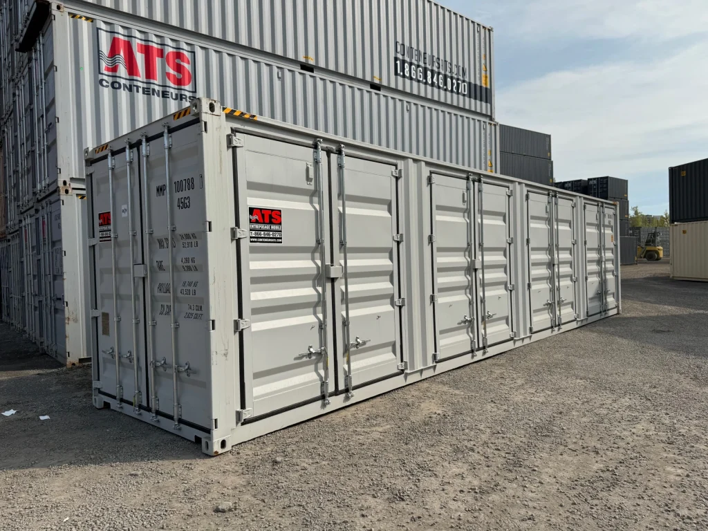 40ft High Cube Side Door Shipping Container – One-Trip — view 10