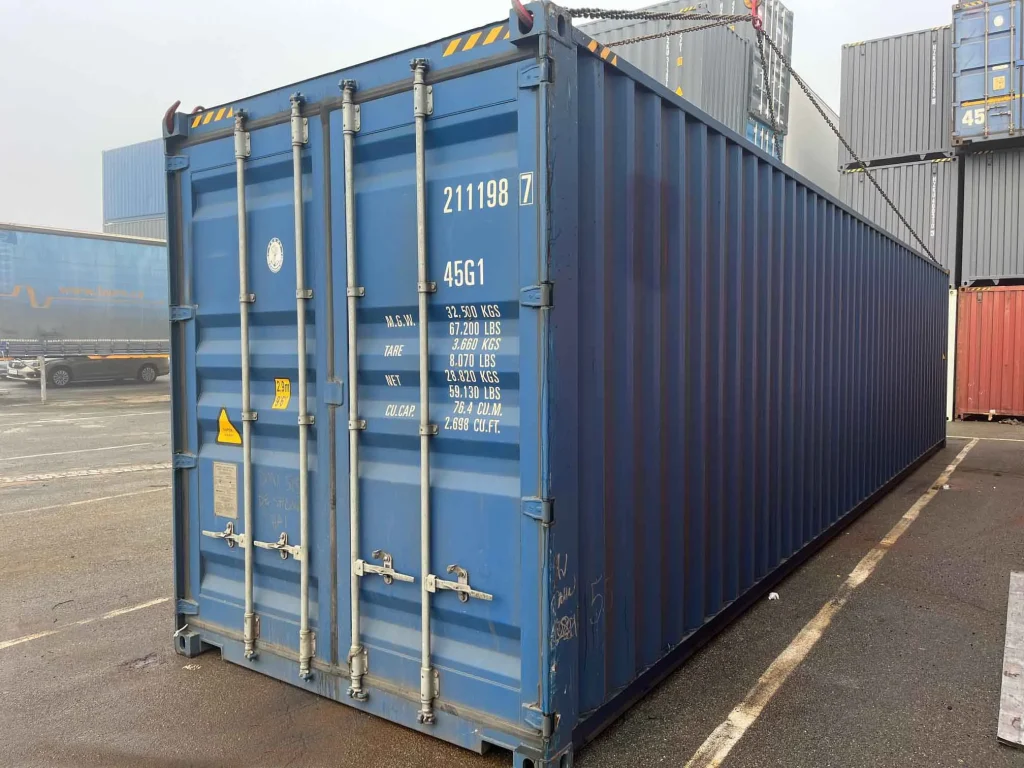 Used 40ft High Cube Shipping Container