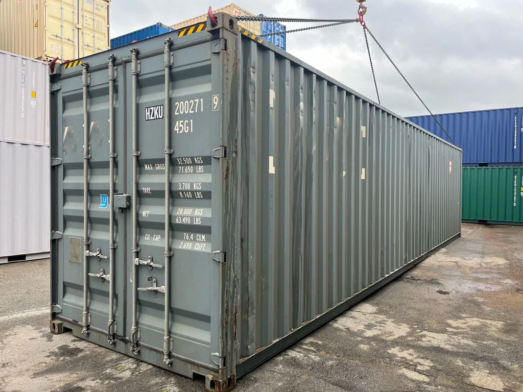 Used 40ft High Cube Shipping Container — view 3