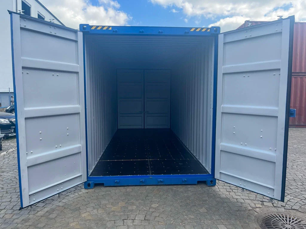 New 20ft High Cube Double Door Shipping Container — view 3
