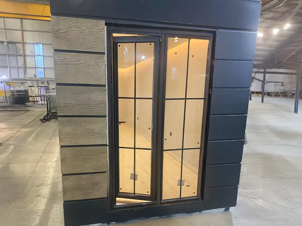 Vintage Portable Cabin with Glazed Front (7.00 × 3.00 m) — view 6