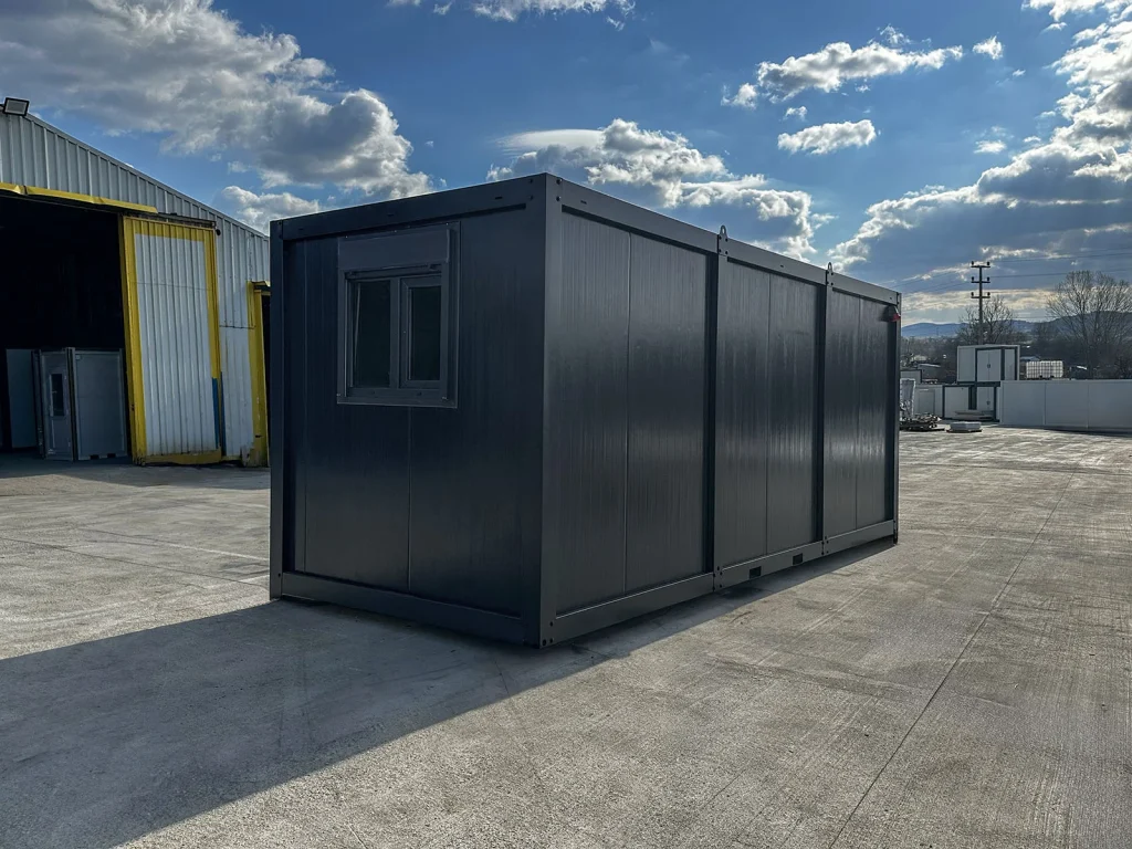 BLACK Designer Portable Office (6.00 × 2.40 m) — view 3