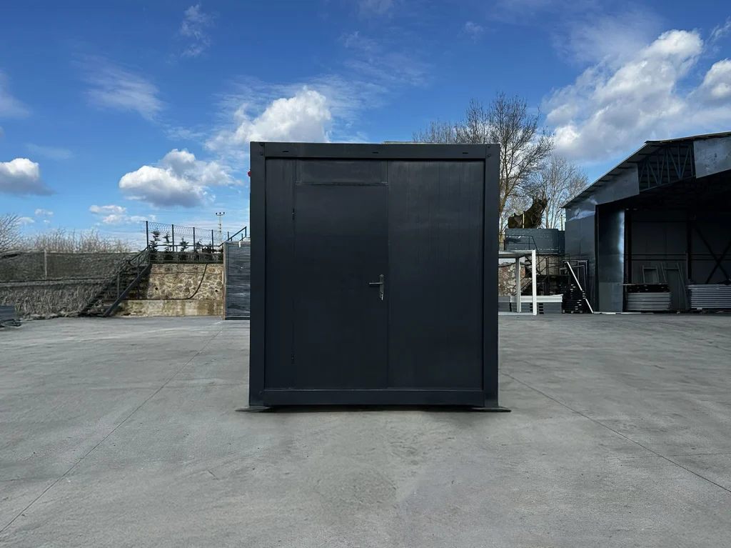 BLACK Designer Portable Office (6.00 × 2.40 m) — view 2