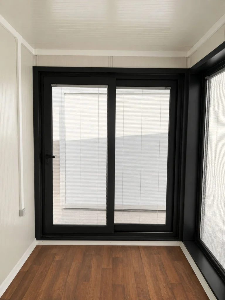 20ft Glass-Front Portable Office, Ready to Move In (6.00 × 2.40 m) — view 2