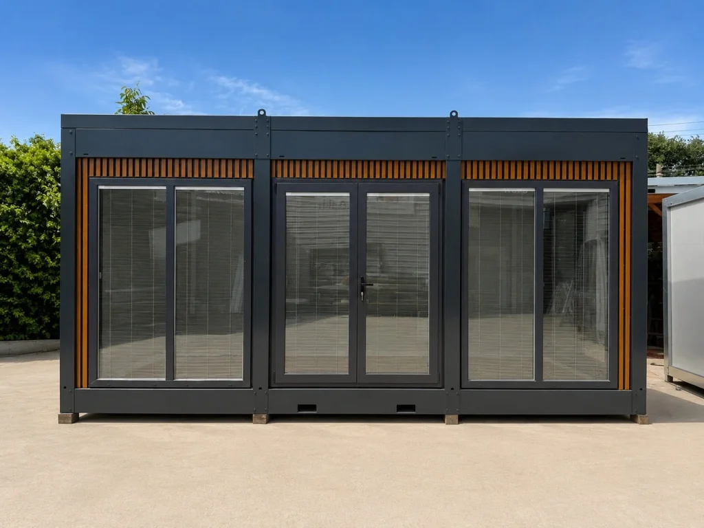 20ft Glass-Front Portable Office, Ready to Move In (6.00 × 2.40 m) — view 3