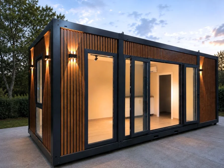PRESTIA Premium Portable Cabin with Kitchen and Toilet (7.00 × 3.00 m)