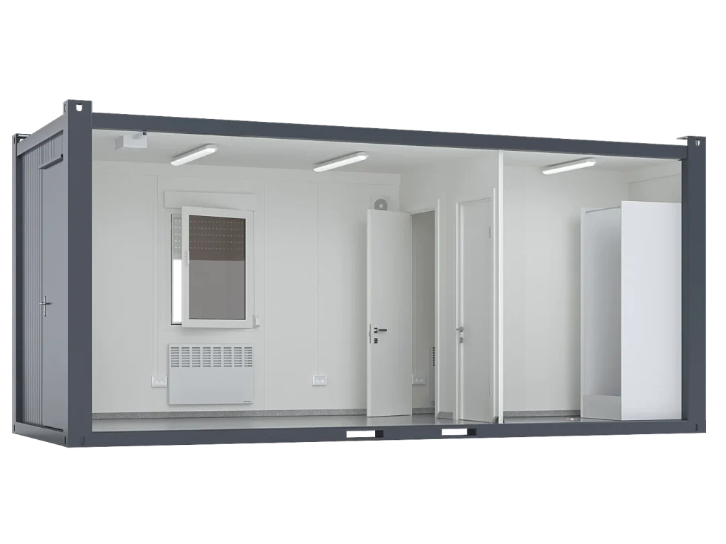 Premium 20ft Crib Room with Toilet and Shower