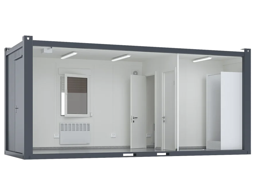 Premium 20ft Crib Room with Toilet and Shower