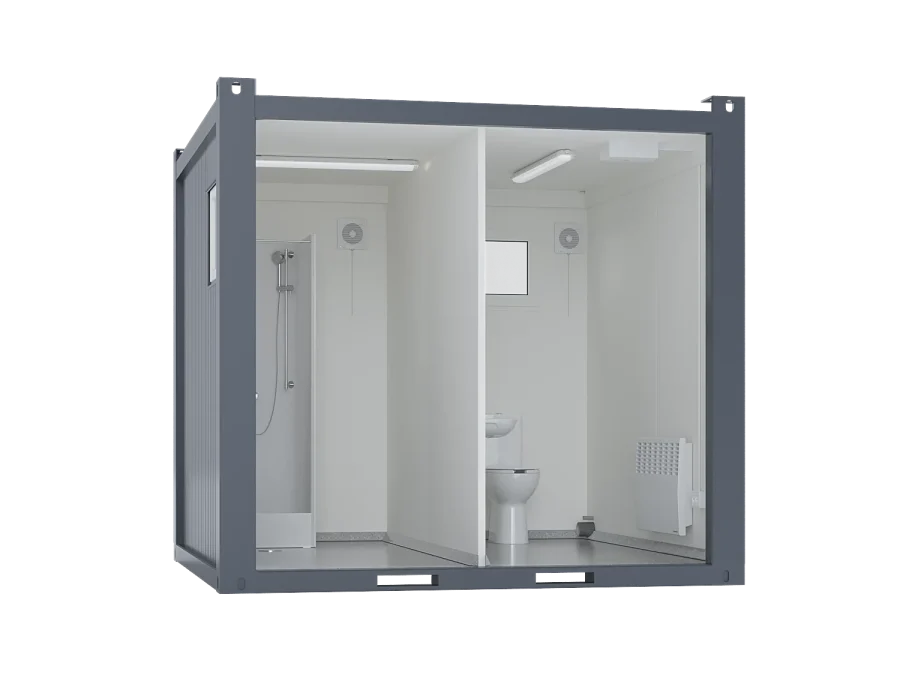 Premium 10ft Toilet and Shower Block